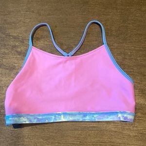 Girls Ivivva Purple Swimsuit Top, Size 10